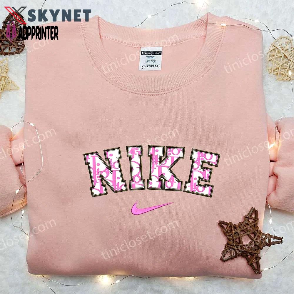 Dior x nike embroidered sweatshirt: best nike-inspired birthday gift ideas Embroidered Shirt