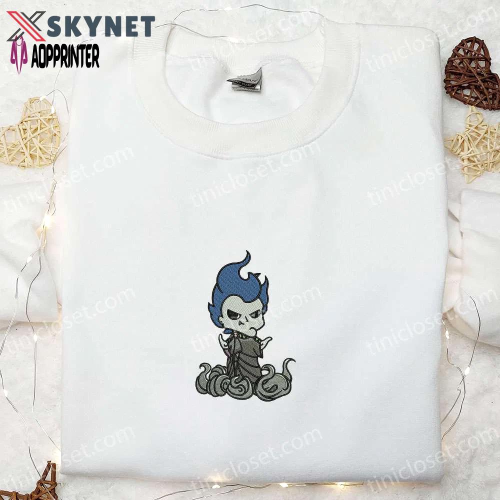 Disney halloween family shirts: hercules hades embroidered sweatshirt & spirit halloween t-shirts Embroidered Shirt