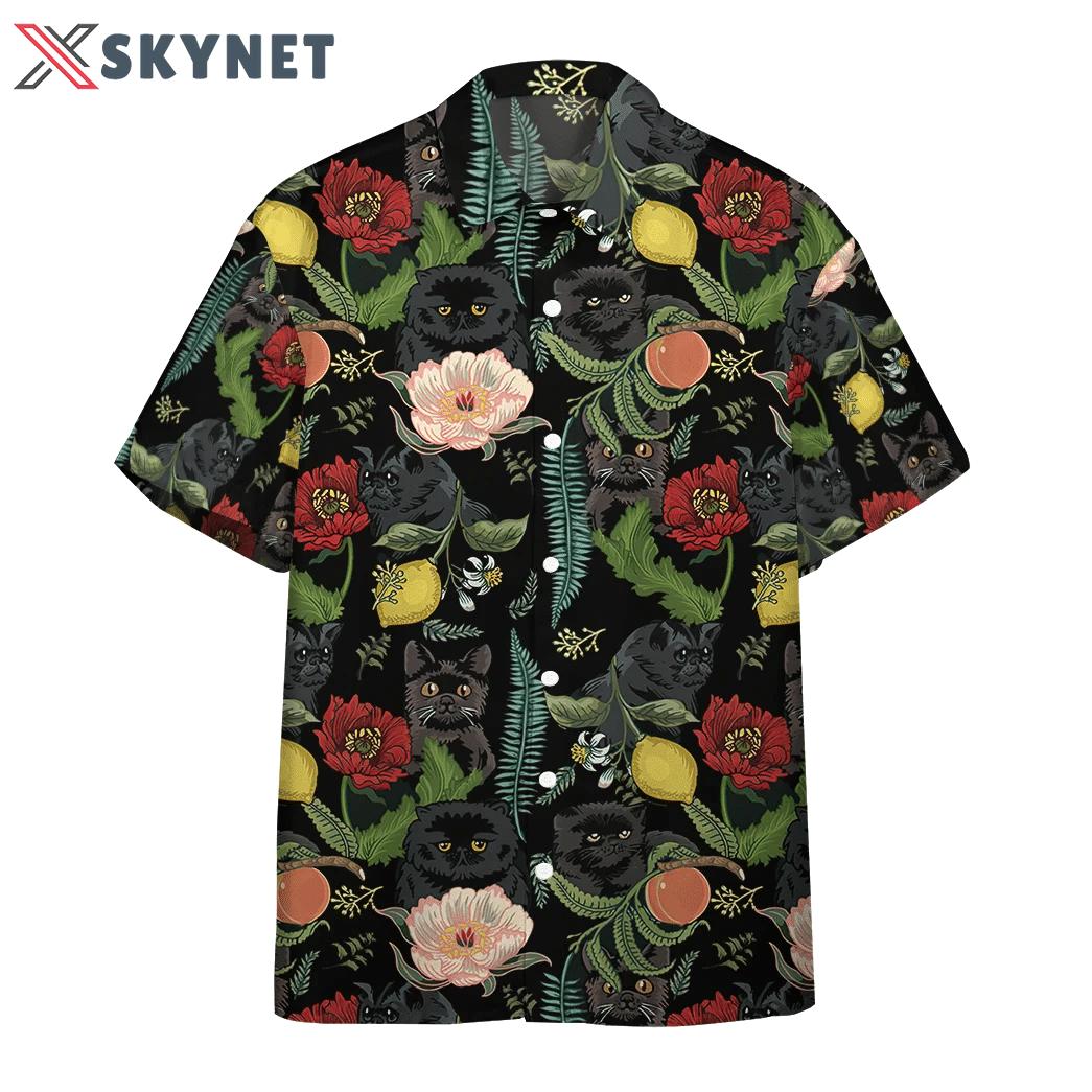 Do you see black cats custom hawaii shirt Hawaii Shirt Shorts & Flip Flops