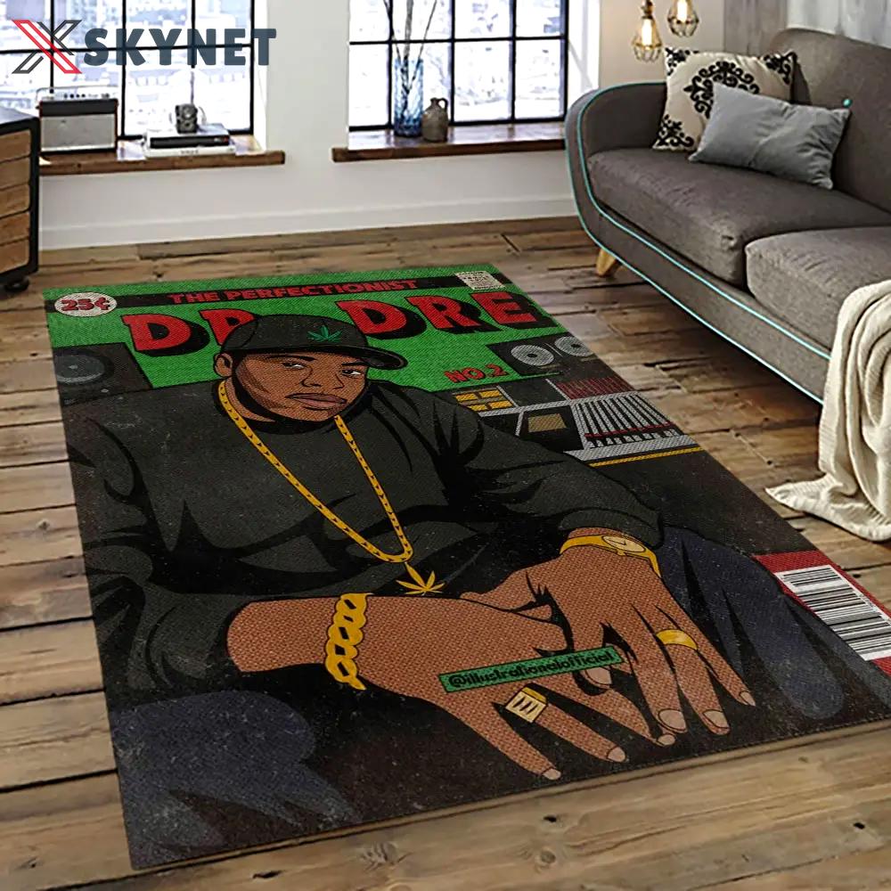 Dr. dre rapper hiphop music retangle carpet area rug home decor best gift for fan and friends dd1 Rectangle Rug