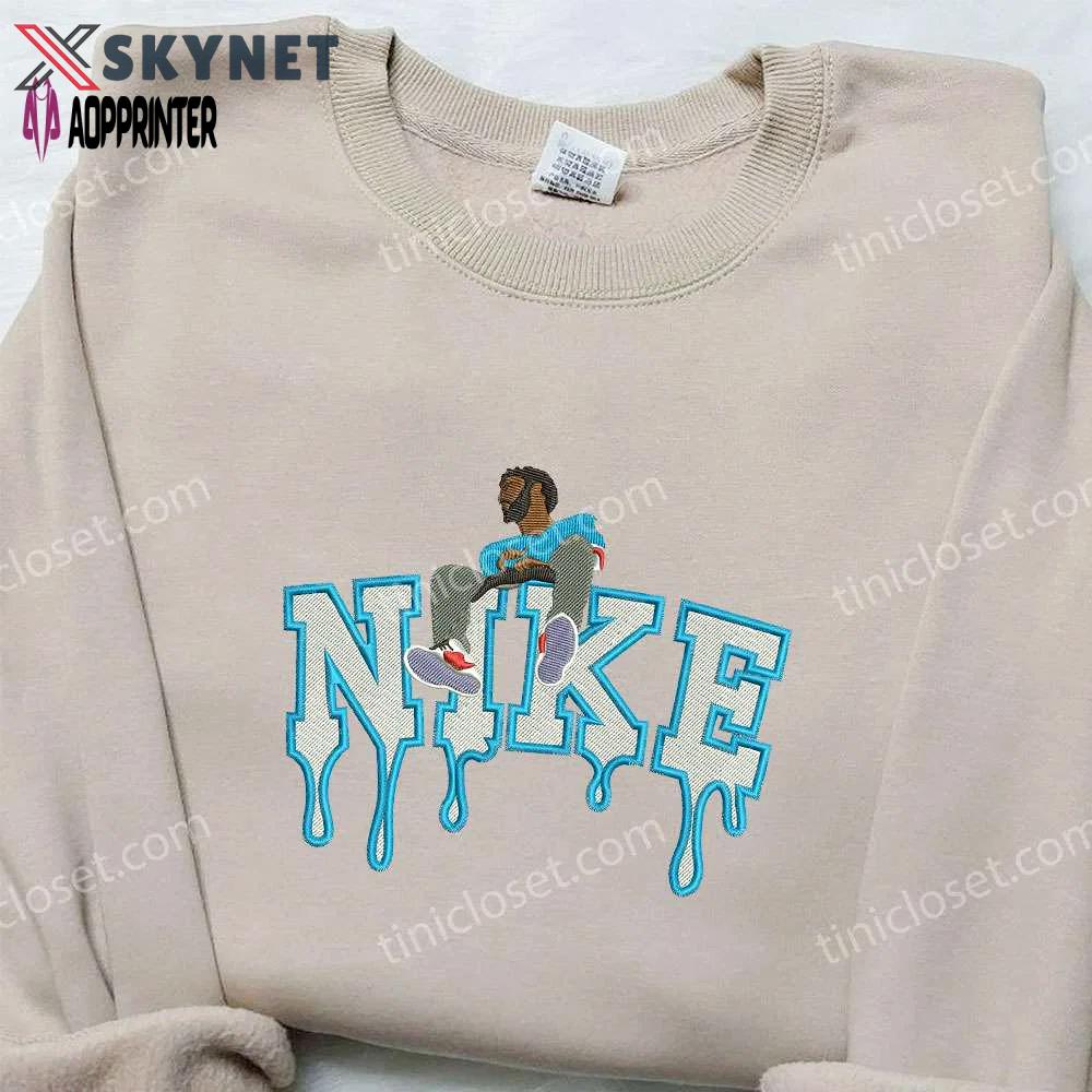 Drake x nike embroidered shirt – nba sport custom design Embroidered Shirt