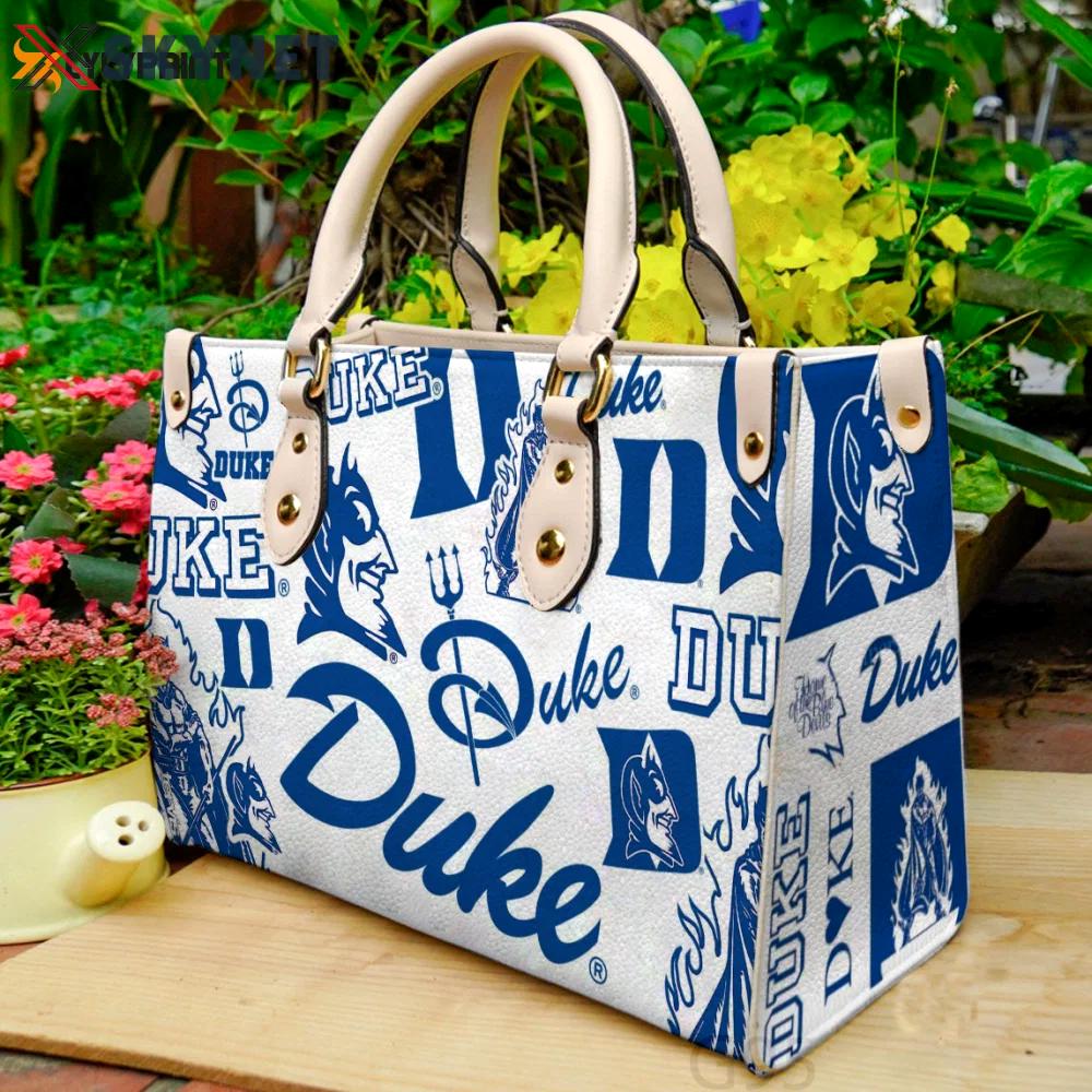 Duke blue devils a1 leather bag g95 1695 Women Leather Hand Bag