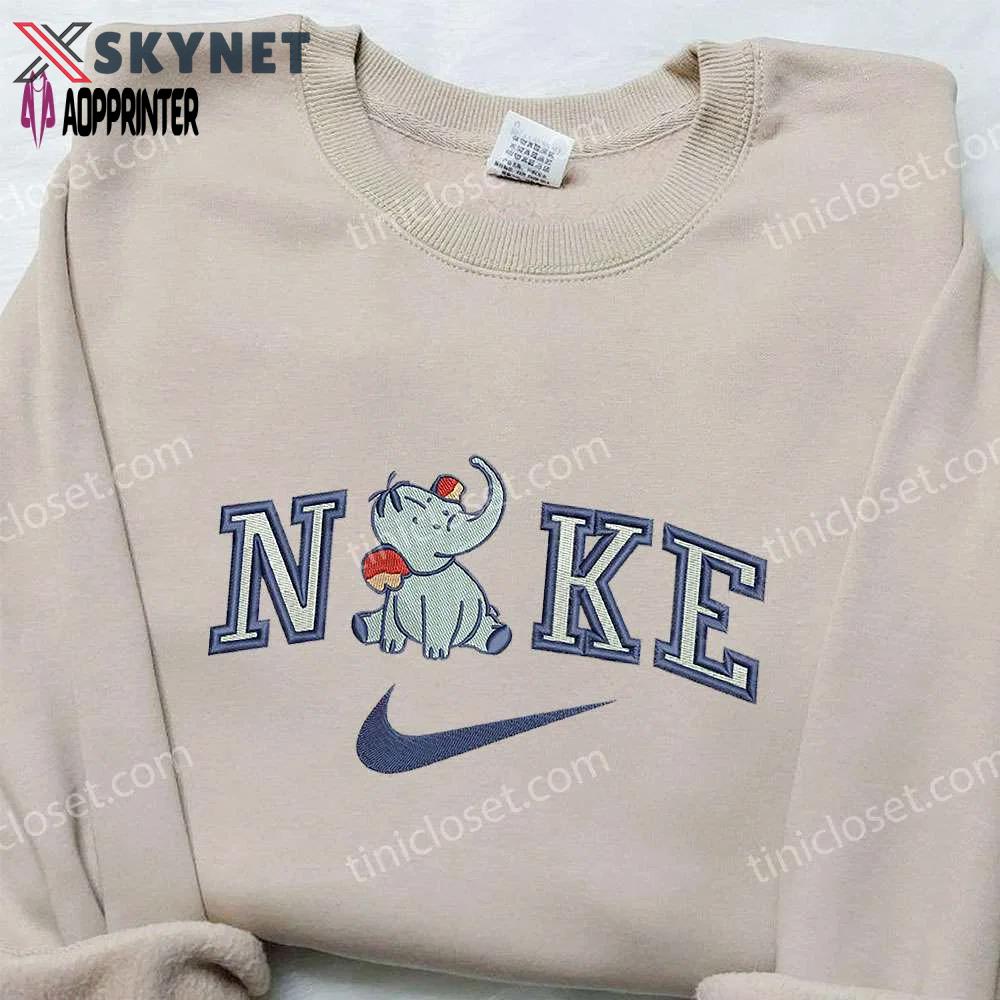 Dumbo sit x nike embroidered shirt: custom stylish & exclusive design Embroidered Shirt