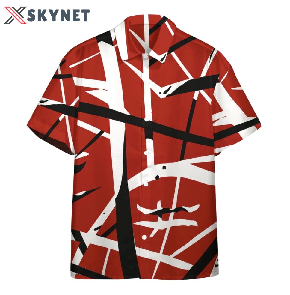 Eddie van halen hawaiian shirt dnstyles Hawaii Shirt Shorts & Flip Flops