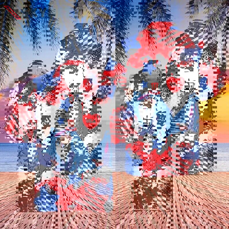 Eeyore hawaian shirts 2 Hawaii Shirt Shorts & Flip Flops