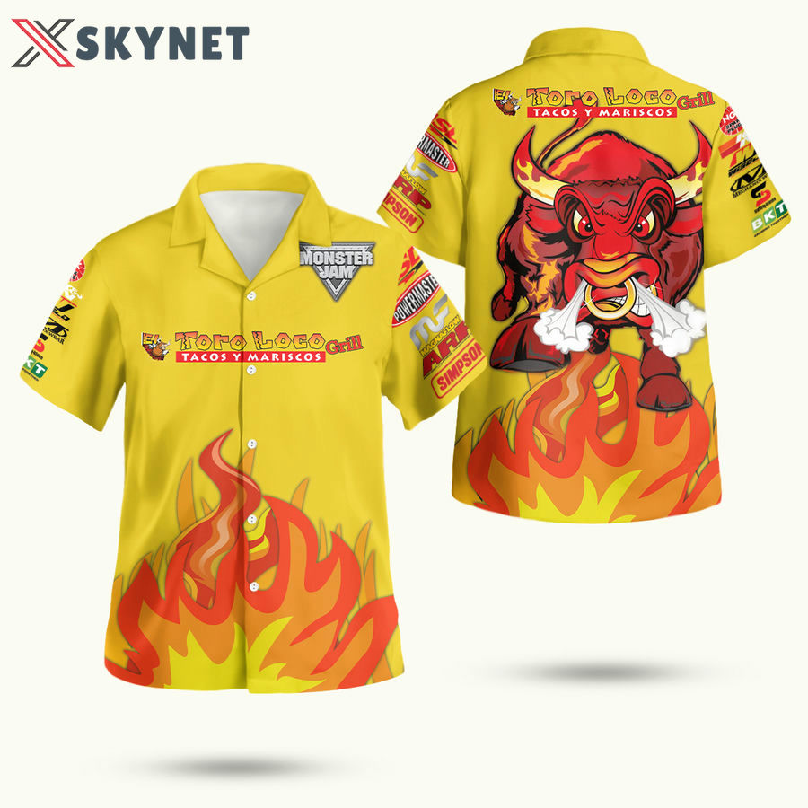 El toro loco hawaiian shirt Hawaii Shirt Shorts & Flip Flops