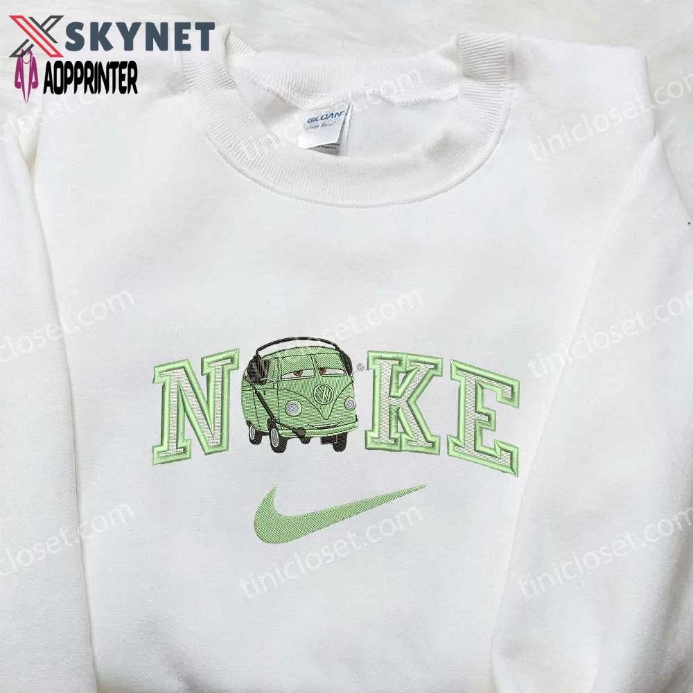 Exclusive fillmore x nike embroidered sweatshirt & disney cars shirt – nike inspired embroidery Embroidered Shirt