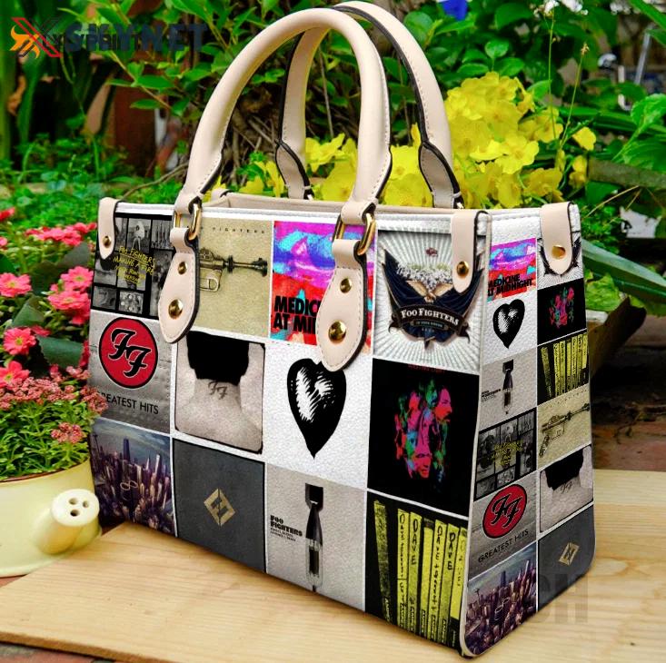 Foo fighters 3 leather handbag 2 3416 Women Leather Hand Bag