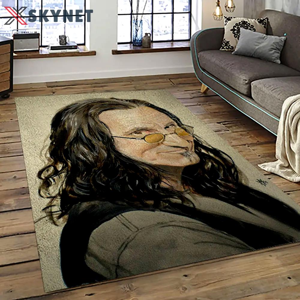 Geddy lee rapper hiphop music retangle carpet area rug home decor best gift for fan and friends gl14 Rectangle Rug