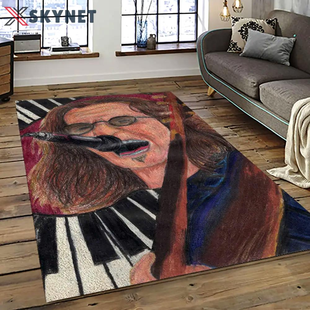 Geddy lee rapper hiphop music retangle carpet area rug home decor best gift for fan and friends gl4 Rectangle Rug