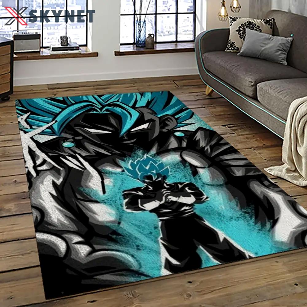 Goku characters cartoon movie carpet rectangle area rug for living room bedroom decor gku74 Rectangle Rug
