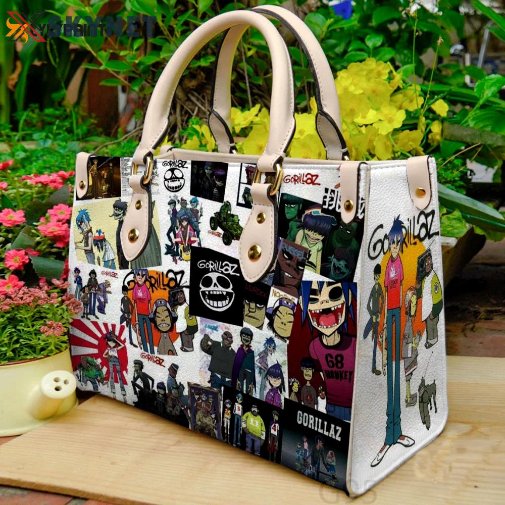 Gorillaz leather bag for women gift 2041 Women Leather Hand Bag