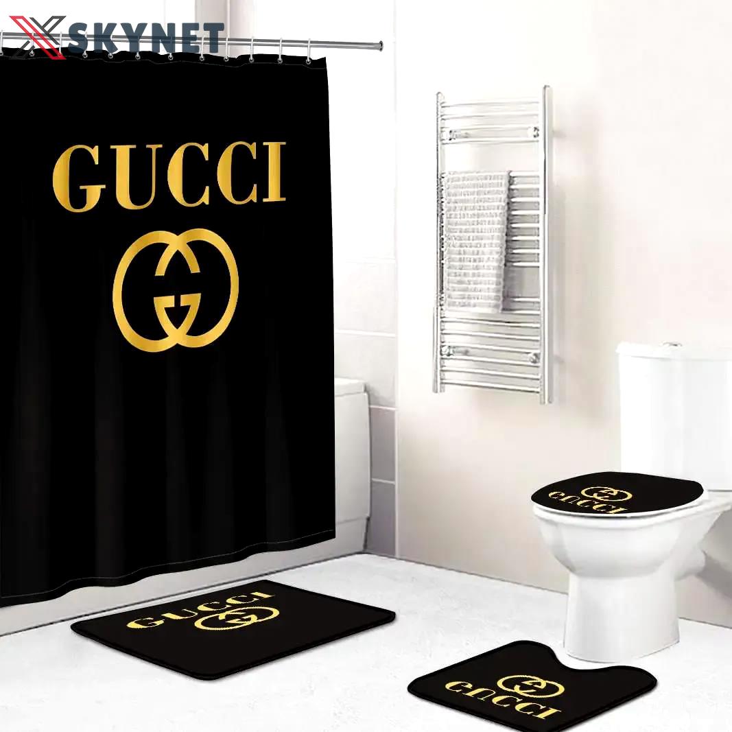 Gucci home decor luxury fashion brand bath mat hypebeast bathroom sets Bathroom Set