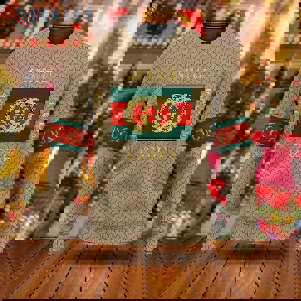 Gucci luxury ugly christmas sweater ucs1021 Christmas Ugly Sweater