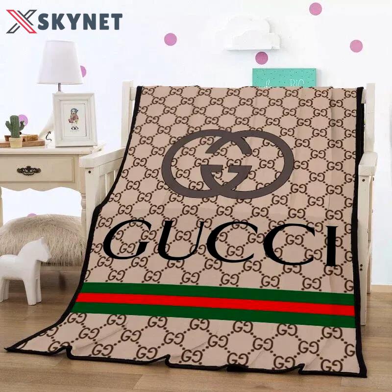 Gucci new luxury brand fleece blanket comfortable blanket 252 Blanket Fleece