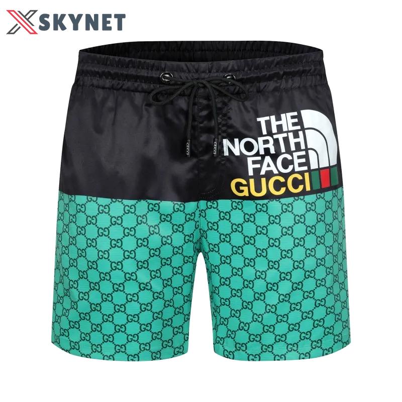 Gucci the north face luxury pants all over print shorts for men 131 Shorts For Ment