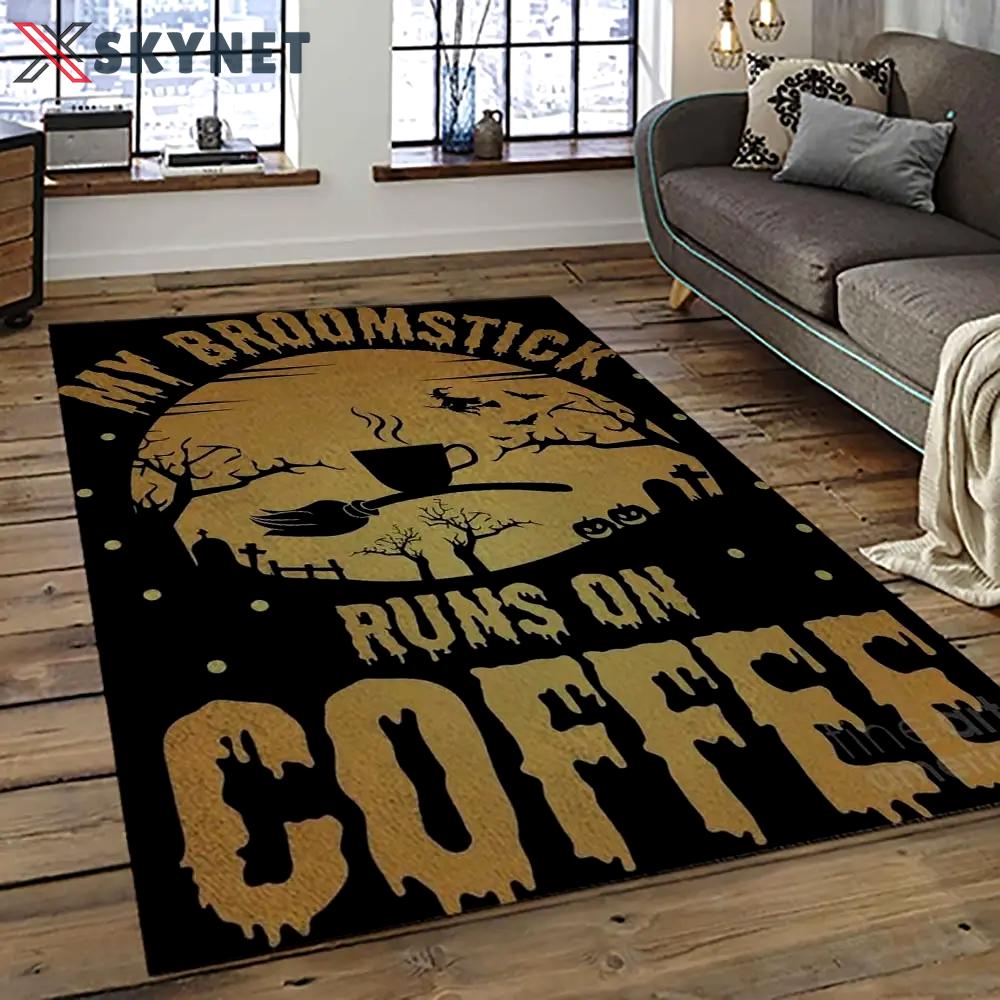 Halloween style pumpkin autumn retangle carpet area rug home decor halloween gift hal20 Rectangle Rug
