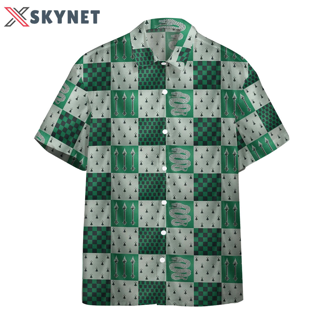 Harry potter slytherin house custom hawaii shirt Hawaii Shirt Shorts & Flip Flops