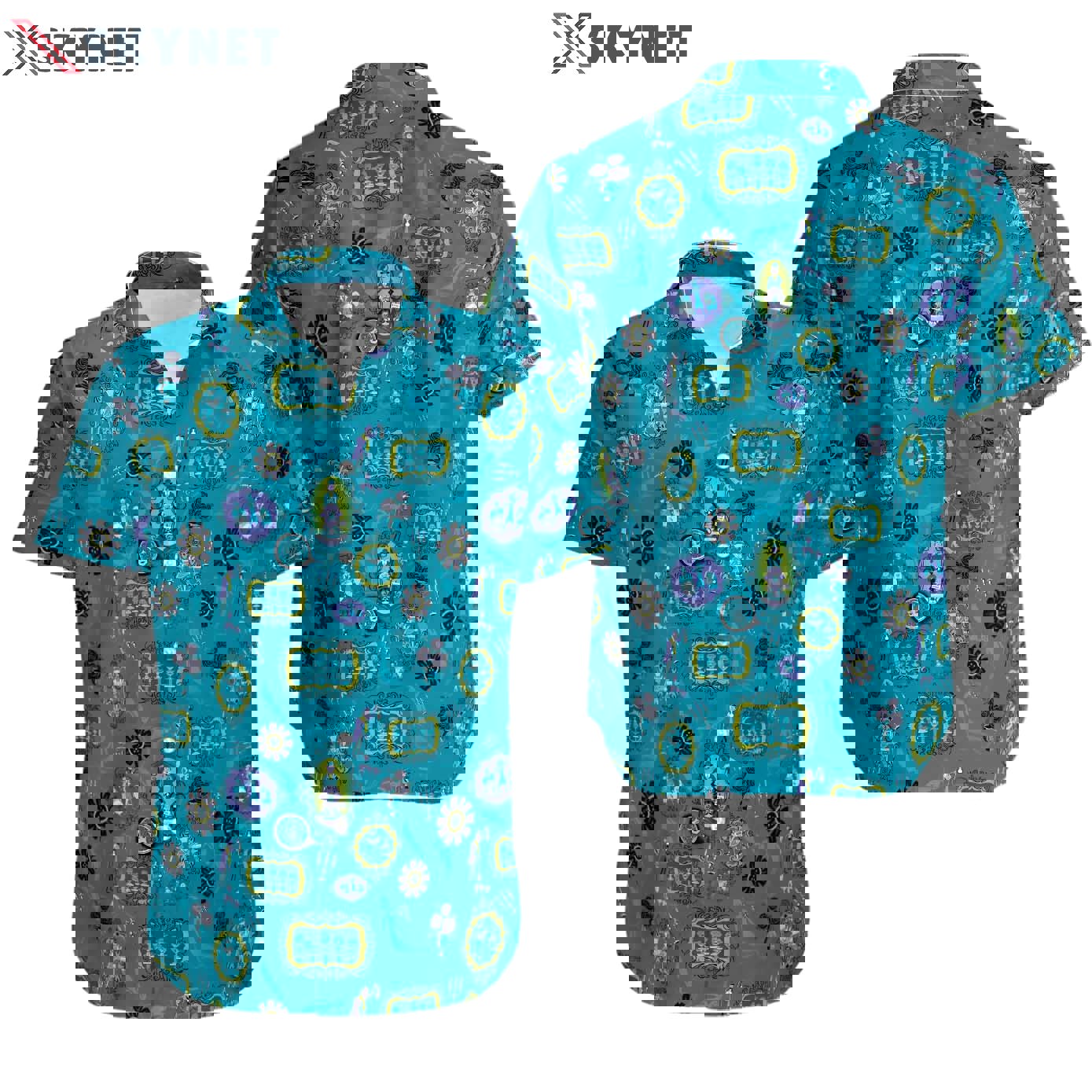 Haunted mansion  hawaiian shirt 1 Hawaii Shirt Shorts & Flip Flops