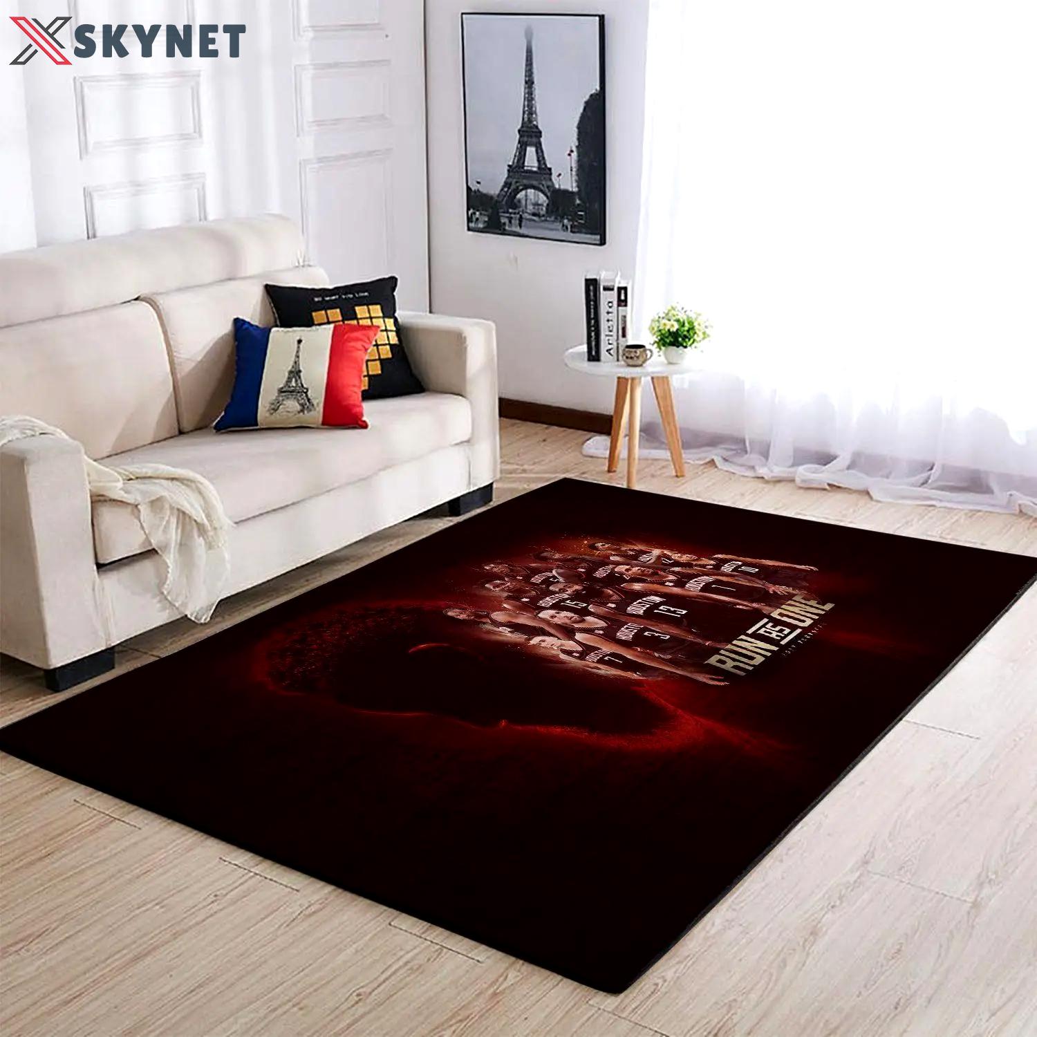 Houston rockets area rug nba carpet living room rugs rug regtangle carpet v3334 Rectangle Rug