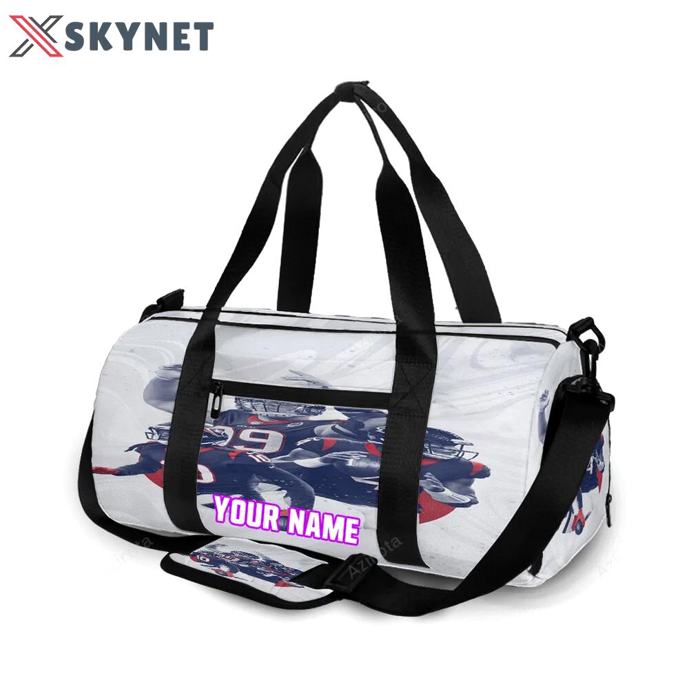 Houston texans all players1 personalized name travel bag gym bag 1565 Travel Bag