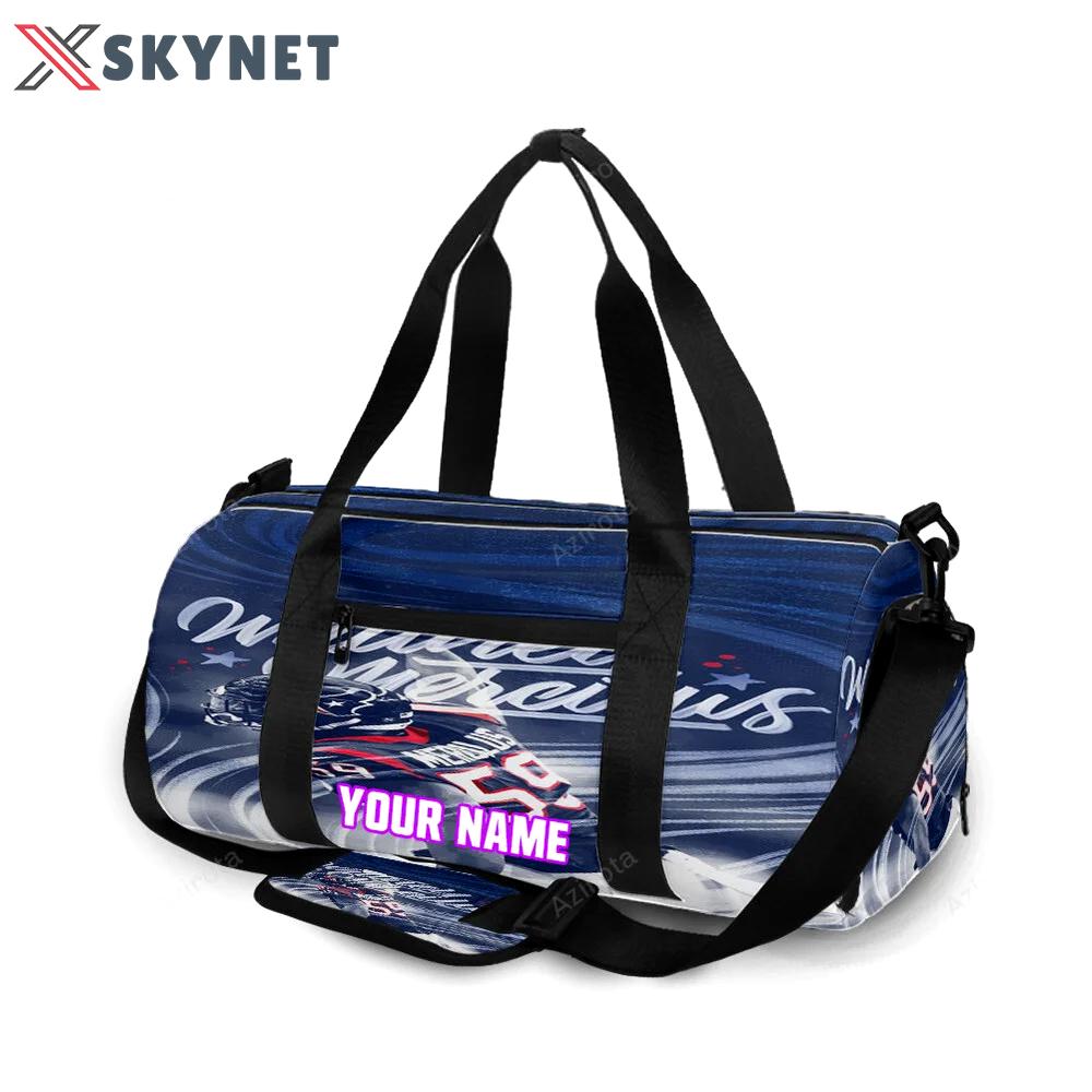Houston texans whitney mercilus1 personalized name travel bag gym bag 1734 Travel Bag