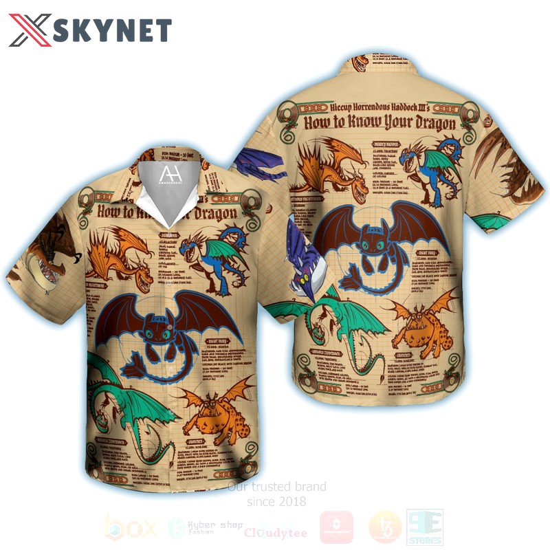 How to train your dragon hawaiian shirt Hawaii Shirt Shorts & Flip Flops