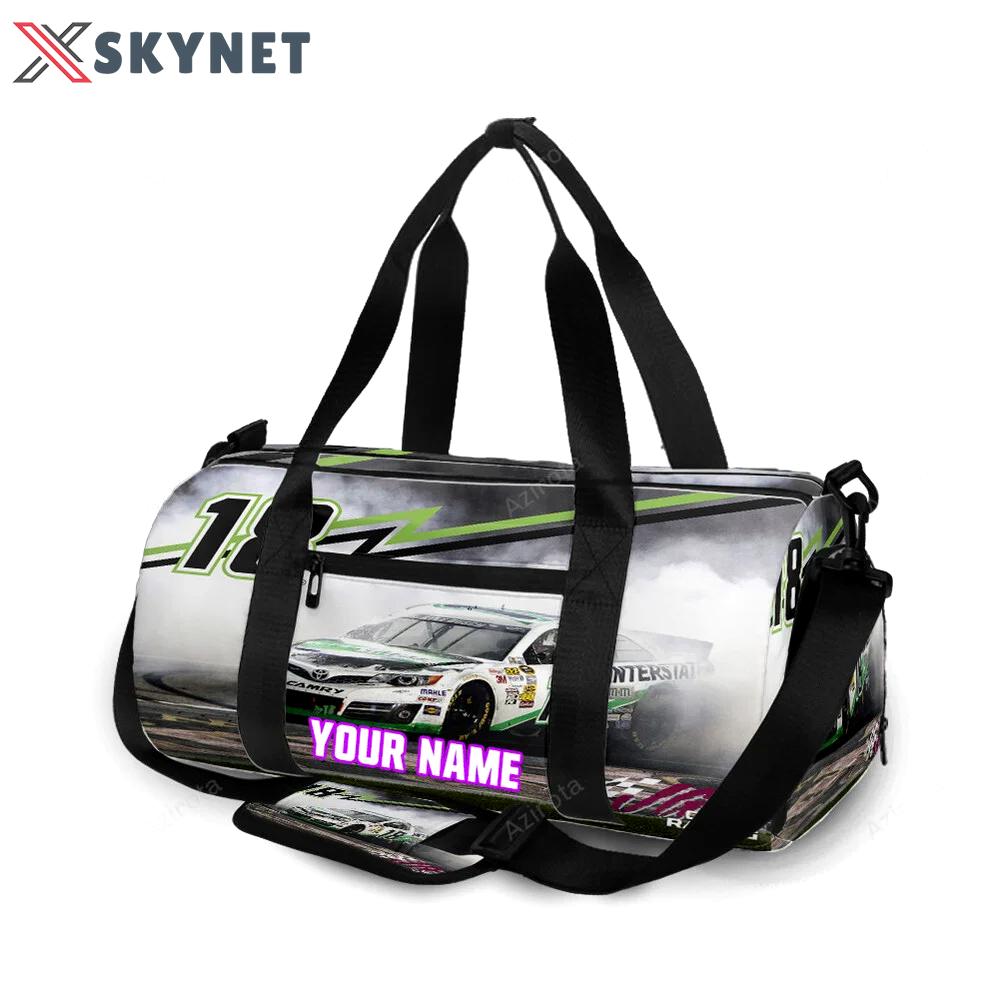 Joe gibbs racing car11 personalized name travel bag gym bag 1707 Travel Bag