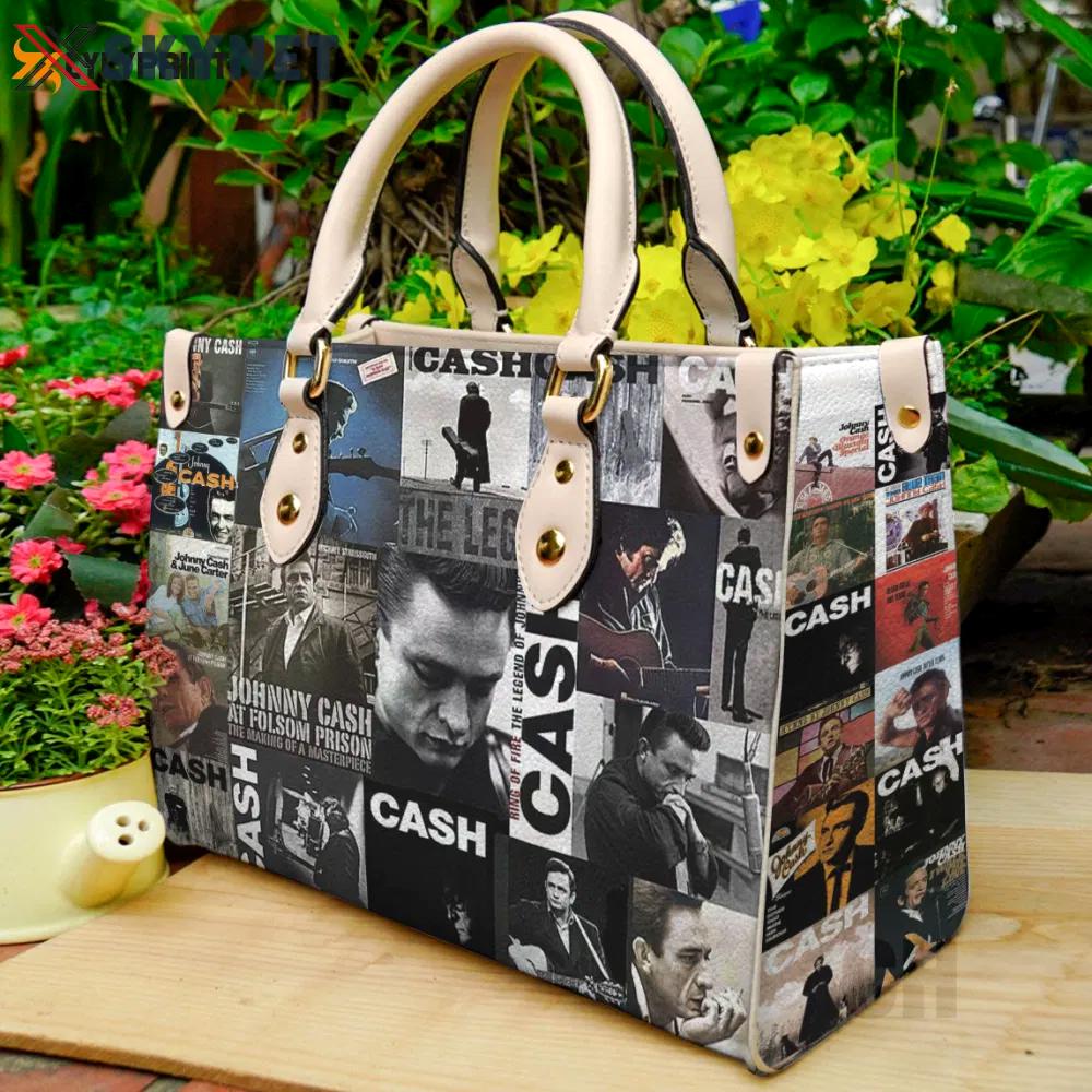 Johnny cash  leather bag for women gift 1514 Women Leather Hand Bag