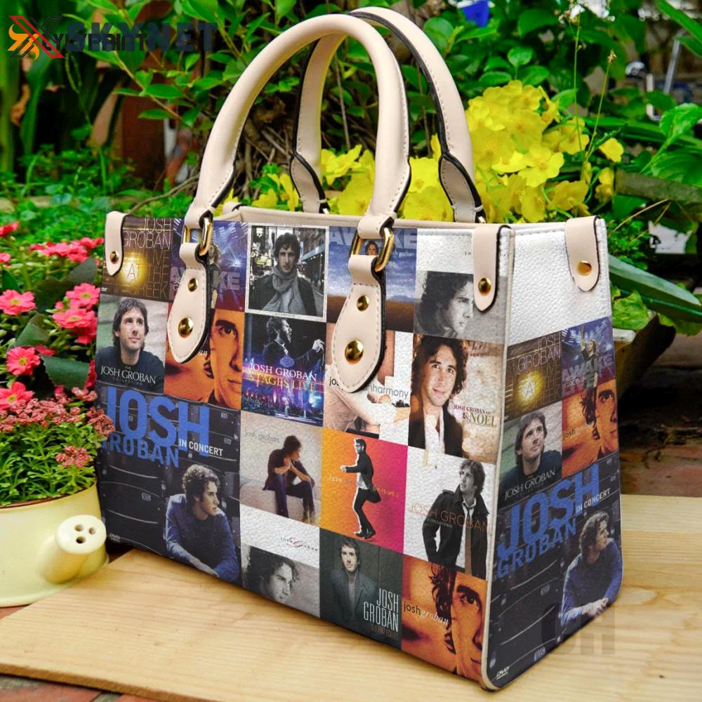 Josh groban leather bag for women gift 1656 Women Leather Hand Bag