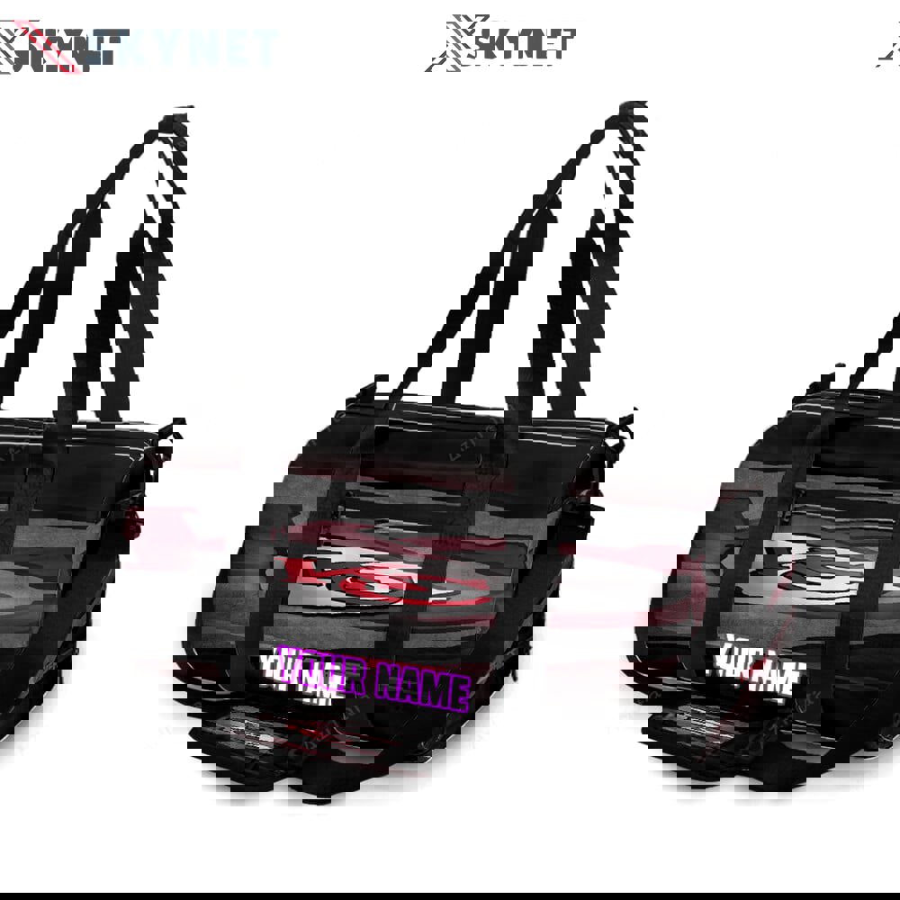 Kansas city chiefs emblem v3 personalized name travel bag gym bag 1860 Travel Bag