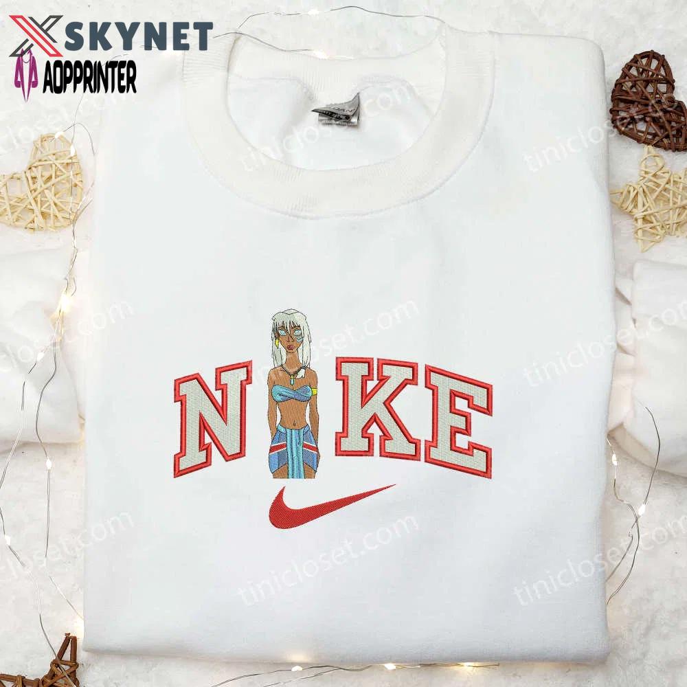 Kidagakash x nike embroidered shirt: the lost empire cartoon design Embroidered Shirt