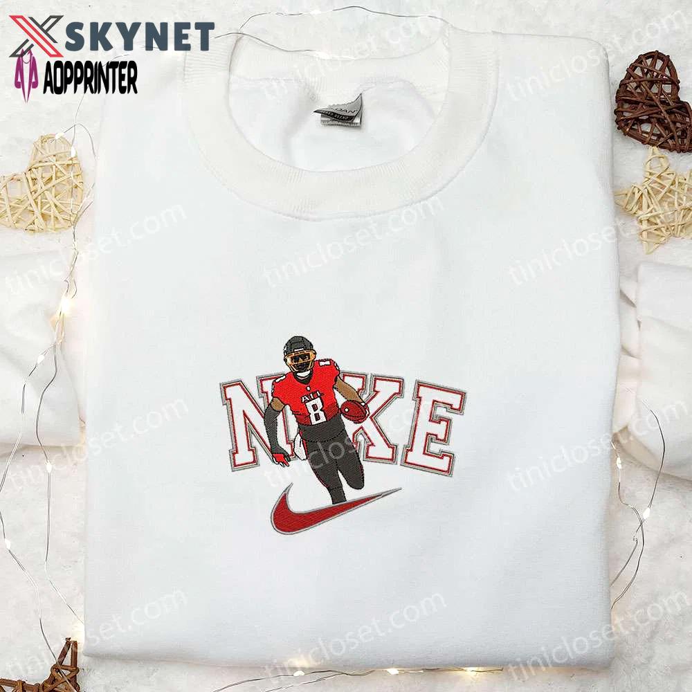 Kyle pitts x nike embroidered shirt & hoodie: nfl sports & celebrity apparel Embroidered Shirt