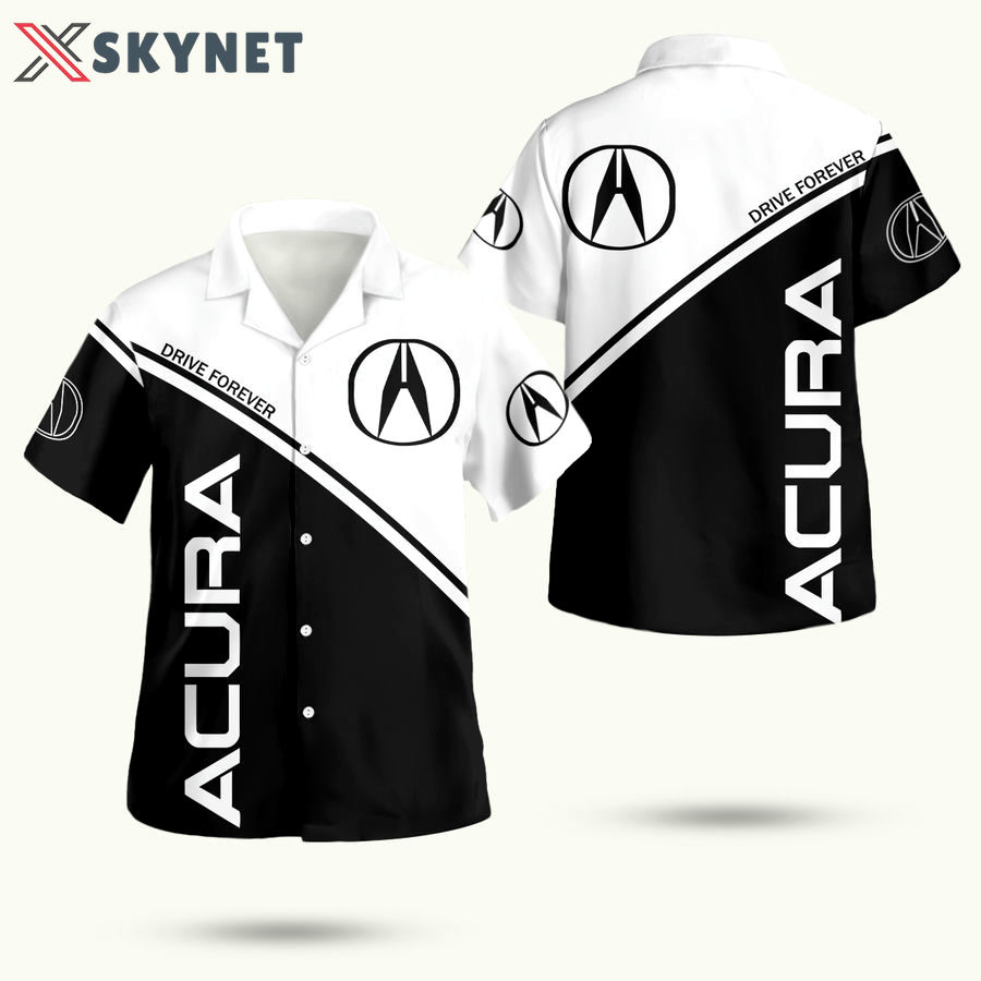 Lensful personalized acura racing car acura racing car hawaiian shirt shirt Hawaii Shirt Shorts & Flip Flops