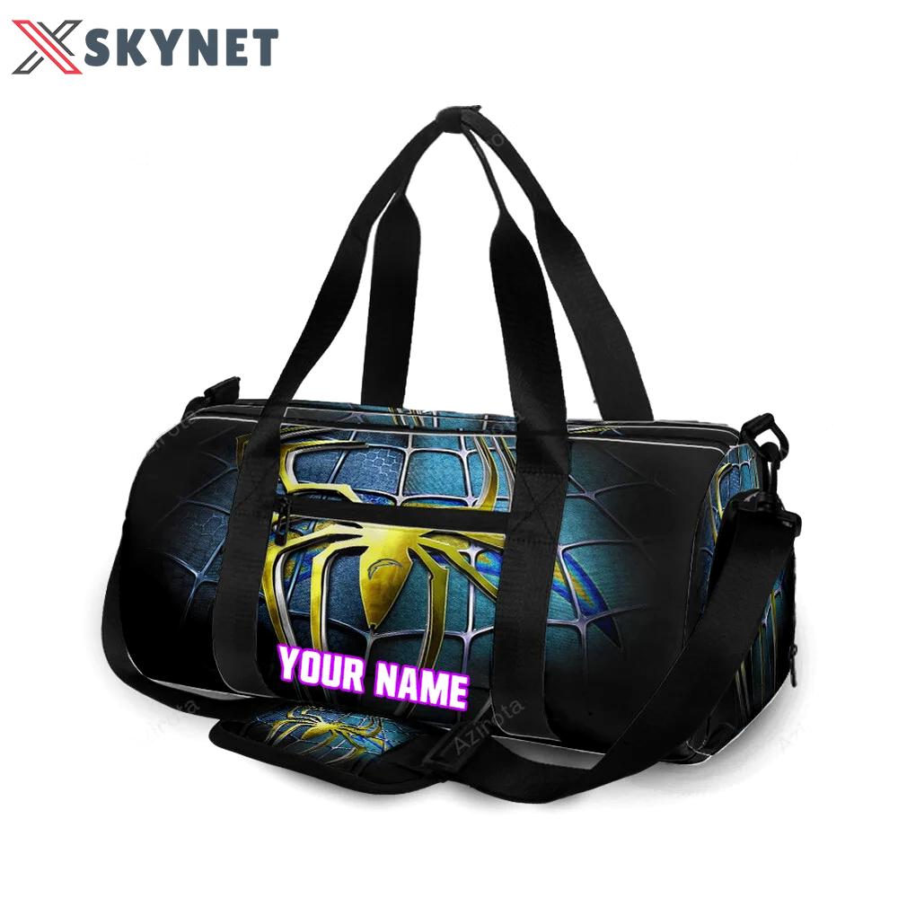 Los angeles chargers helmet emblem v14 personalized name travel bag gym bag 2085 Travel Bag
