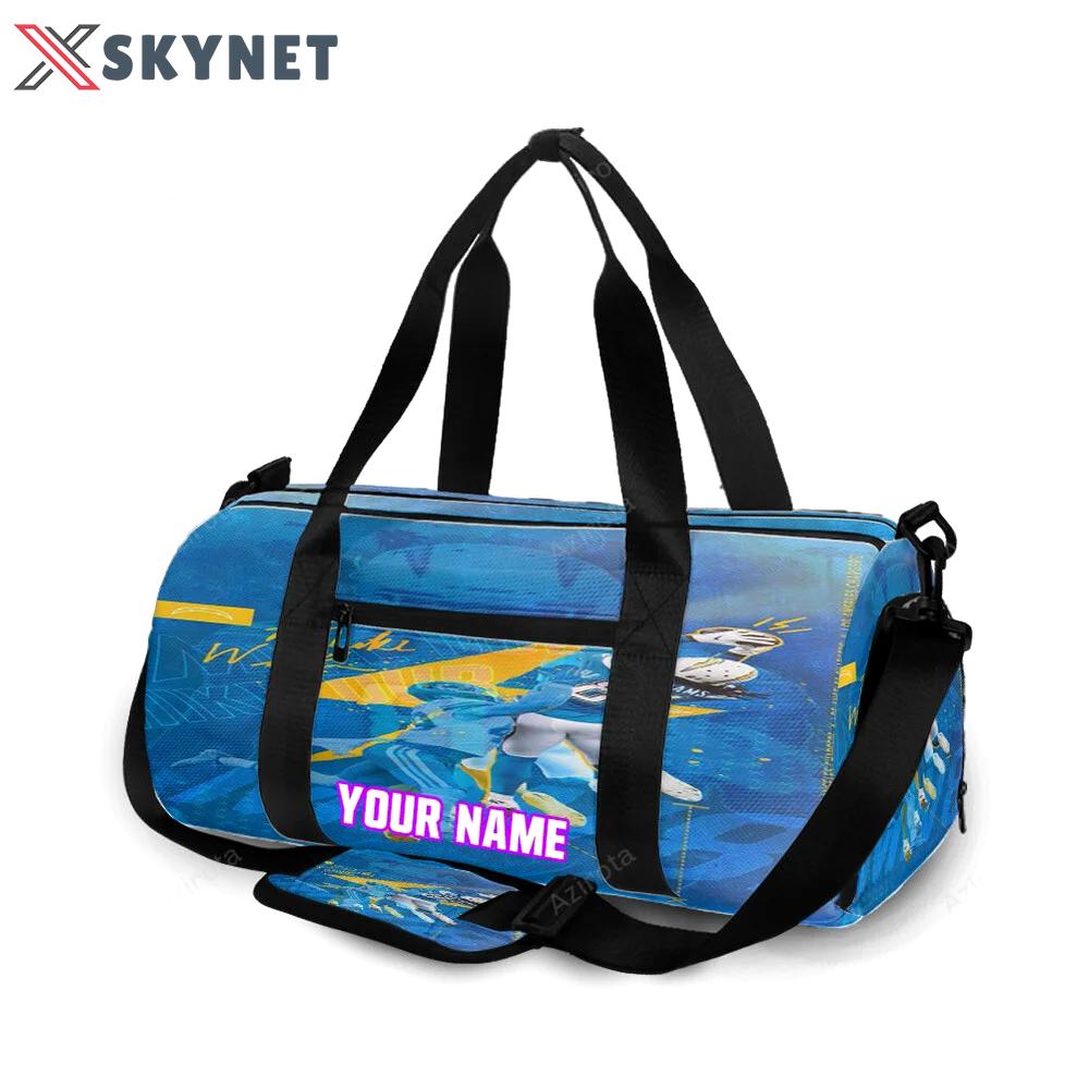 Los angeles chargers mike williams2 personalized name travel bag gym bag 1619 Travel Bag