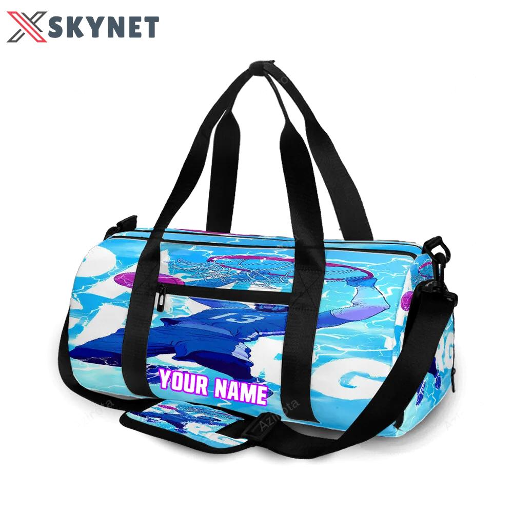 Los angeles clippers dunker 13 personalized name travel bag gym bag 195 Travel Bag