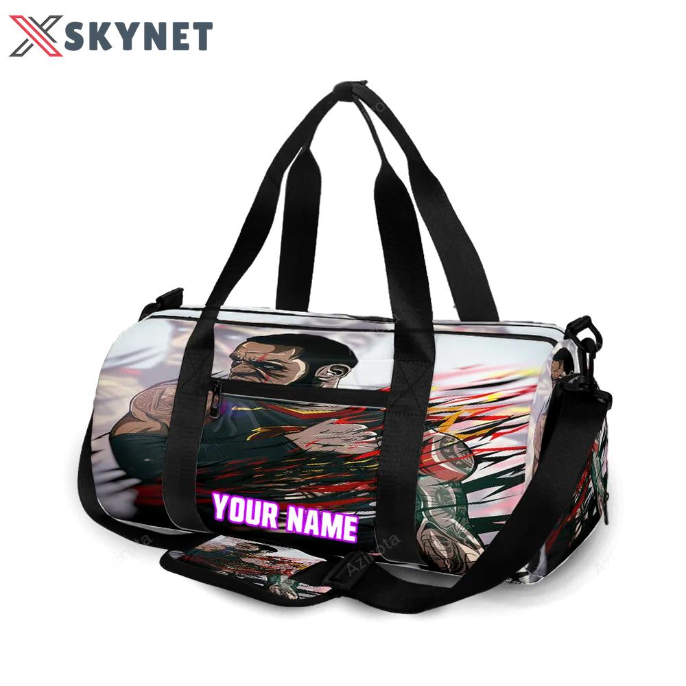 Los angeles lakers 23 lebron james v45 personalized name travel bag gym bag 2083 Travel Bag