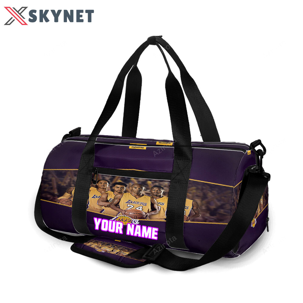 Los angeles lakers players v13 personalized name travel bag gym bag 1944 Travel Bag