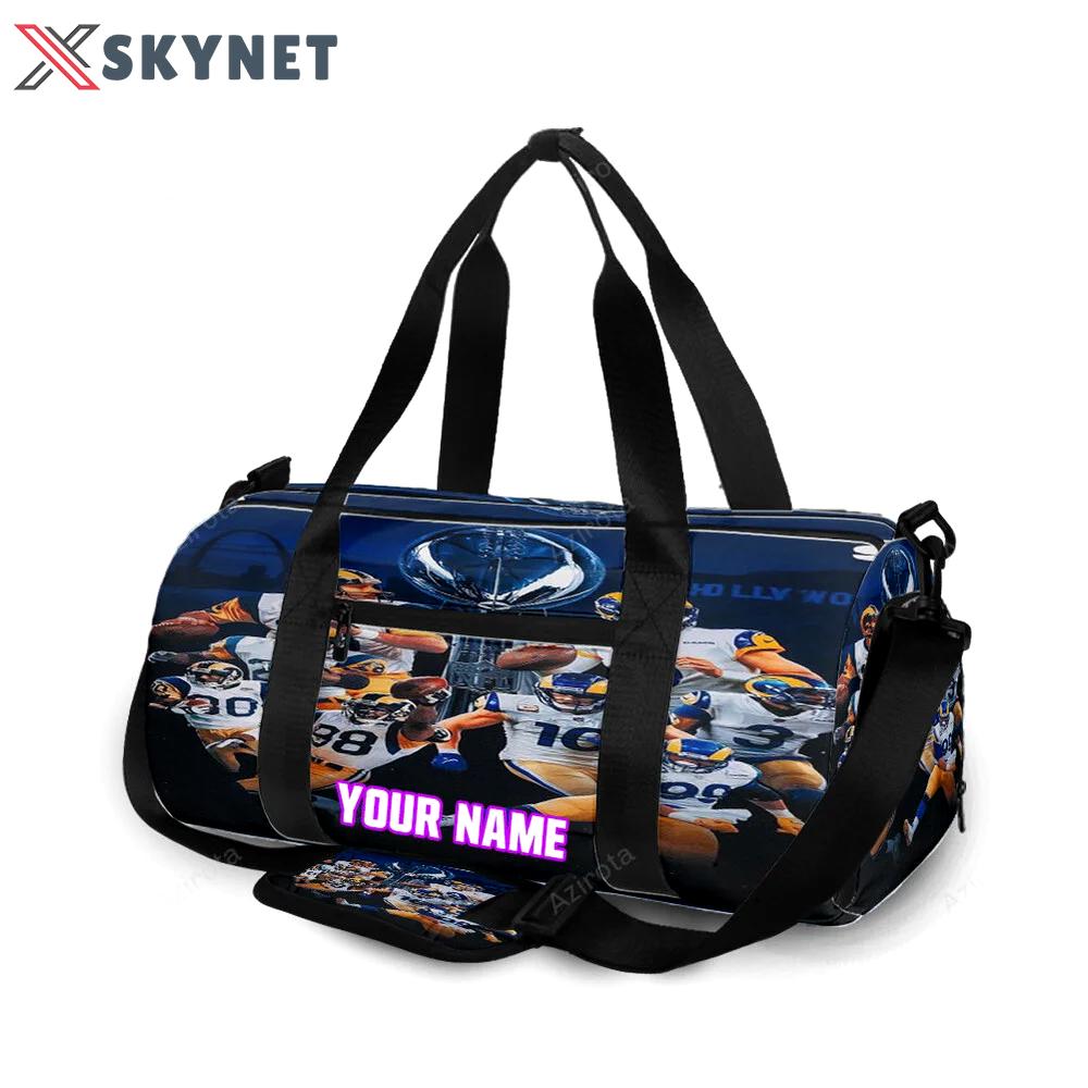 Los angeles rams all players11 personalized name travel bag gym bag 1702 Travel Bag