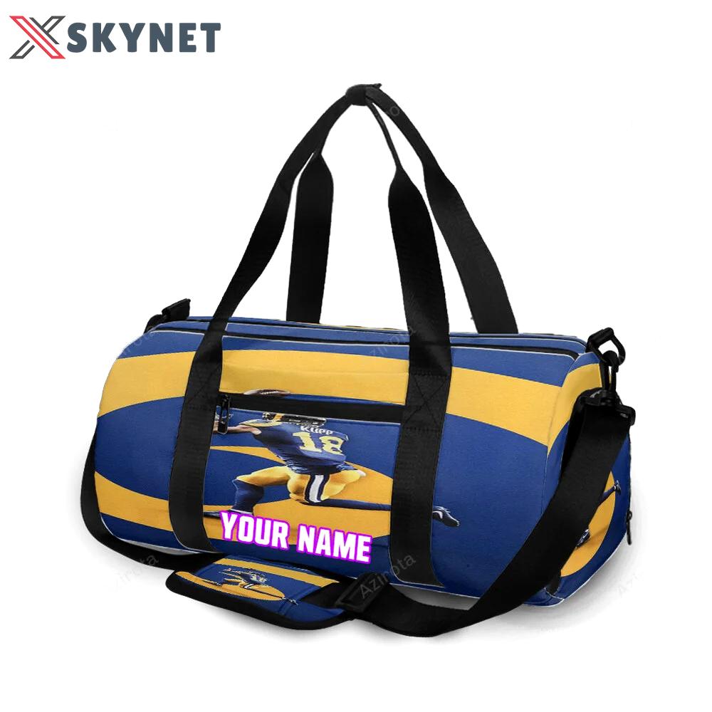 Los angeles rams cooper kupp2 personalized name travel bag gym bag 1722 Travel Bag