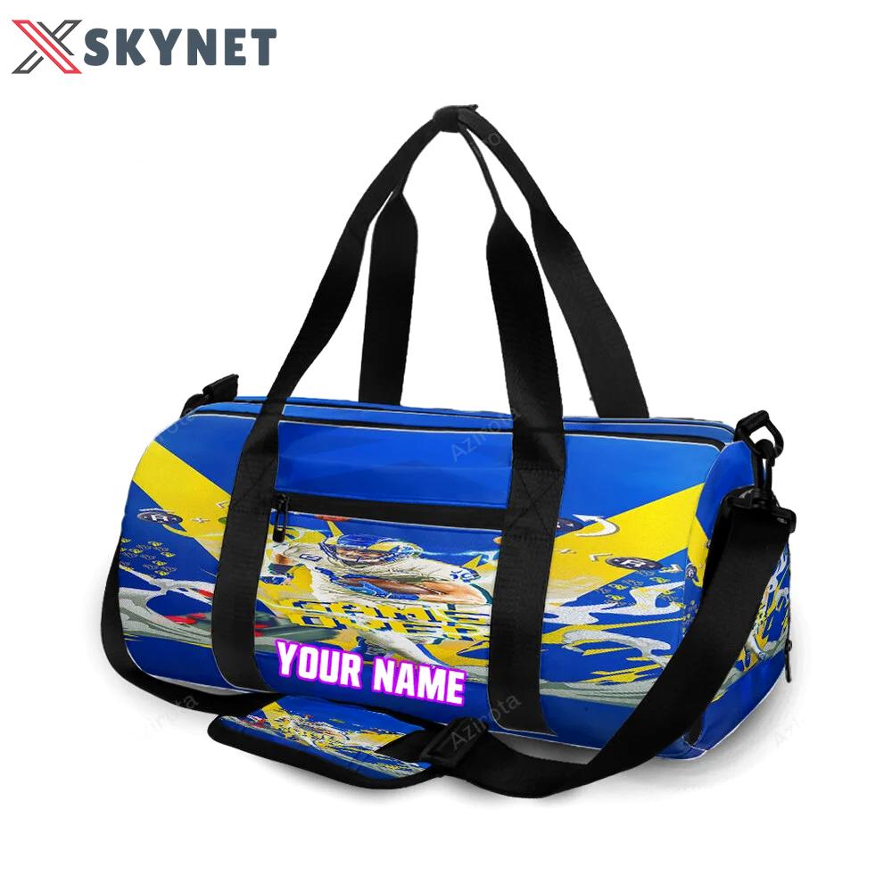 Los angeles rams game over personalized name travel bag gym bag 1277 Travel Bag