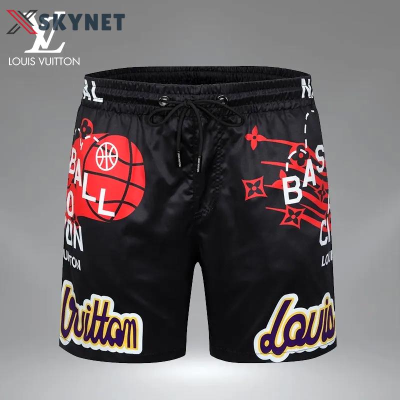 Louis vuitton hot 3d luxury all over print shorts pants for men 138 Shorts For Ment