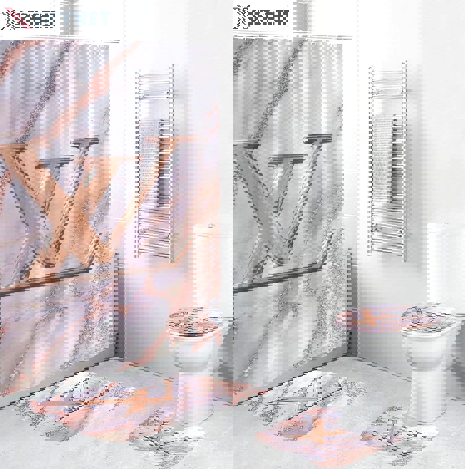 Louis vuitton lv bath mat home decor bathroom sets luxury fashion brand hypebeast Bathroom Set