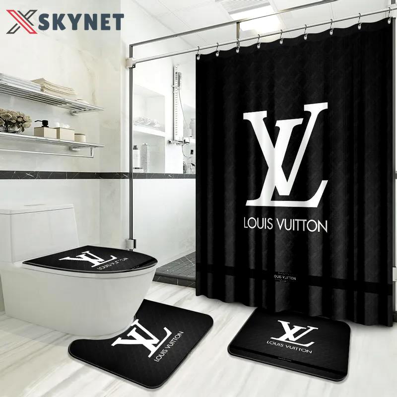Louis vuitton lv louis vuitton bath mat hypebeast luxury fashion brand home decor bathroom sets Bathroom Set
