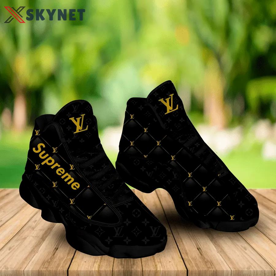 Louis vuitton lv x supreme blacks Air Jordan 13 For Fans Full Size Sneakers Shoes Gifts For Men Women