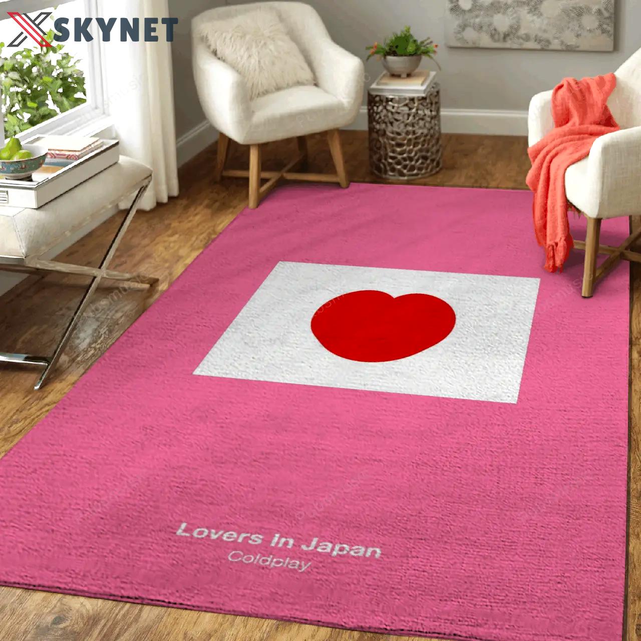 Lovers in japan music art for fans area rug living room carpet rug regtangle carpet floor decor home decor Rectangle Rug