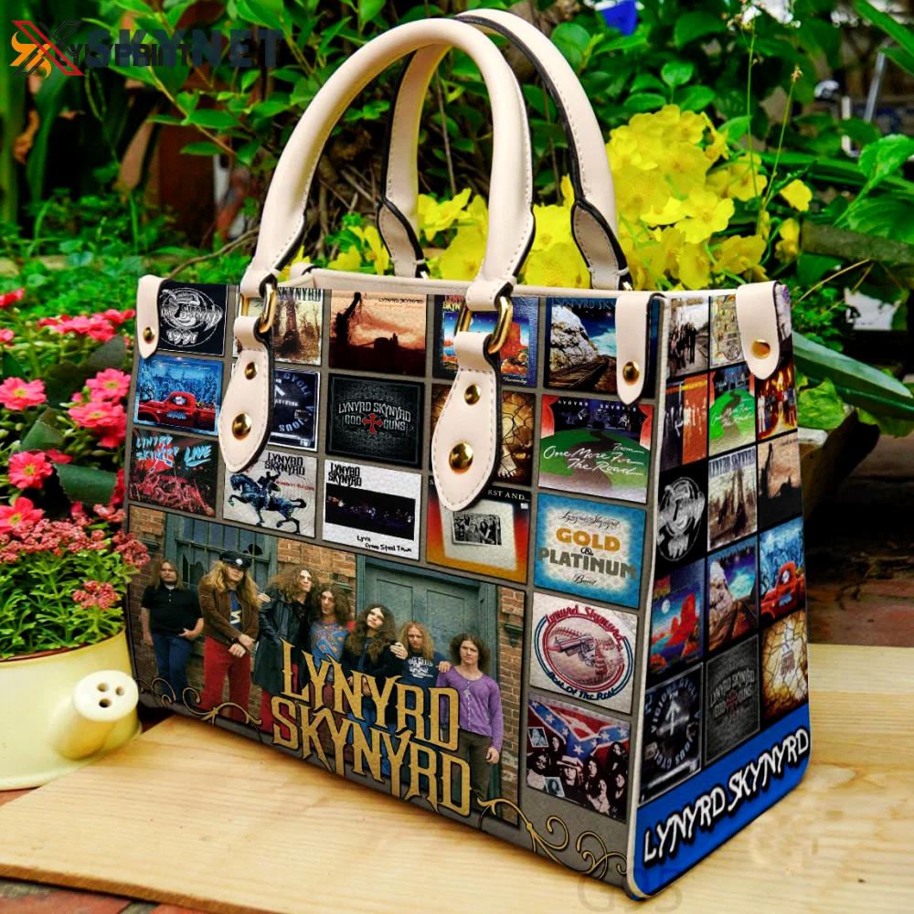 Lynyrd skynyrd leather bag for women gift 1417 Women Leather Hand Bag