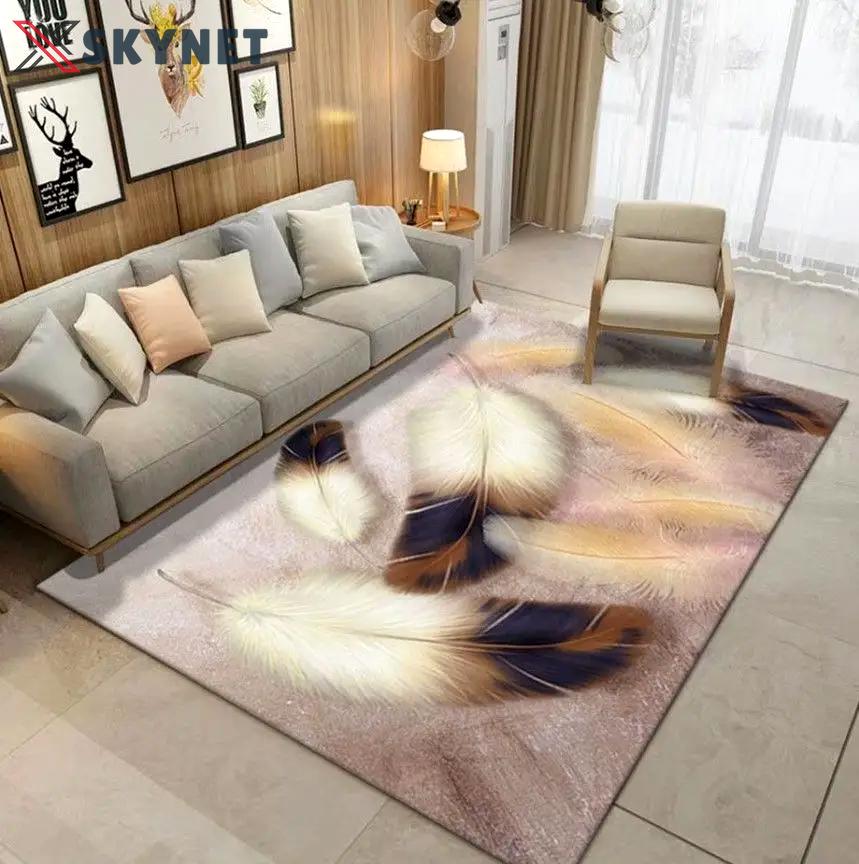 Mango cute pattern print area rug living room rug home decor Rectangle Rug