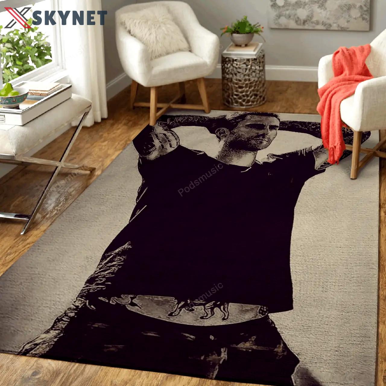 Maroon 5 33 music art for fans area rug living room carpet rug regtangle carpet floor decor home decor Rectangle Rug